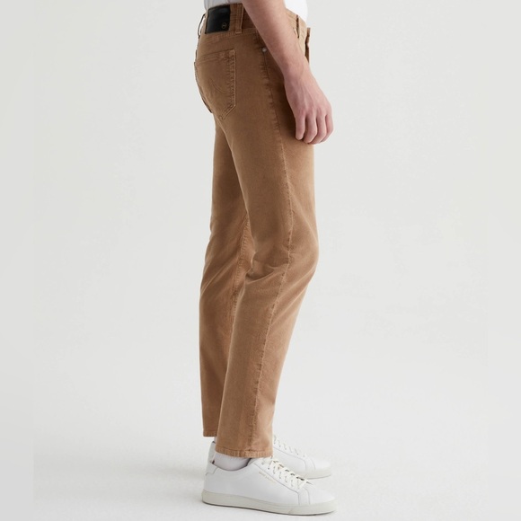 AG Adriano Goldschmied Tellis Modern Slim Corduroy Sulpher Light Truffle - Picture 9 of 13